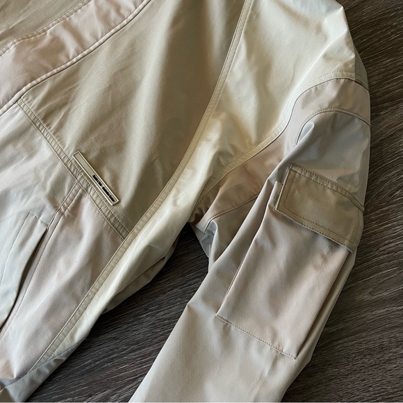 NWT Scotch & Soda Lightweight Colorblock Jacket ‘Cream’- LARGE - Picture 7 of 13